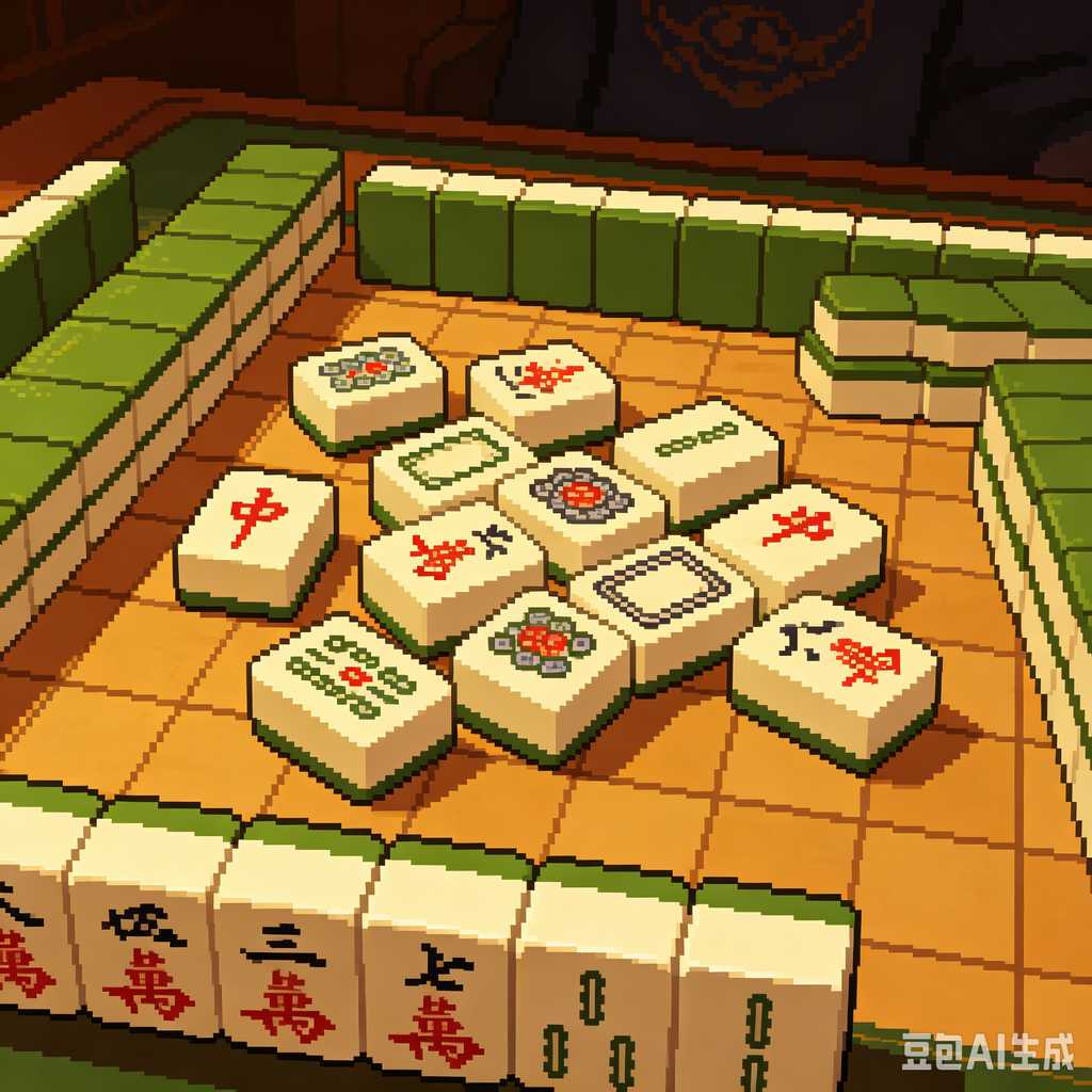 weekend family mahjong game