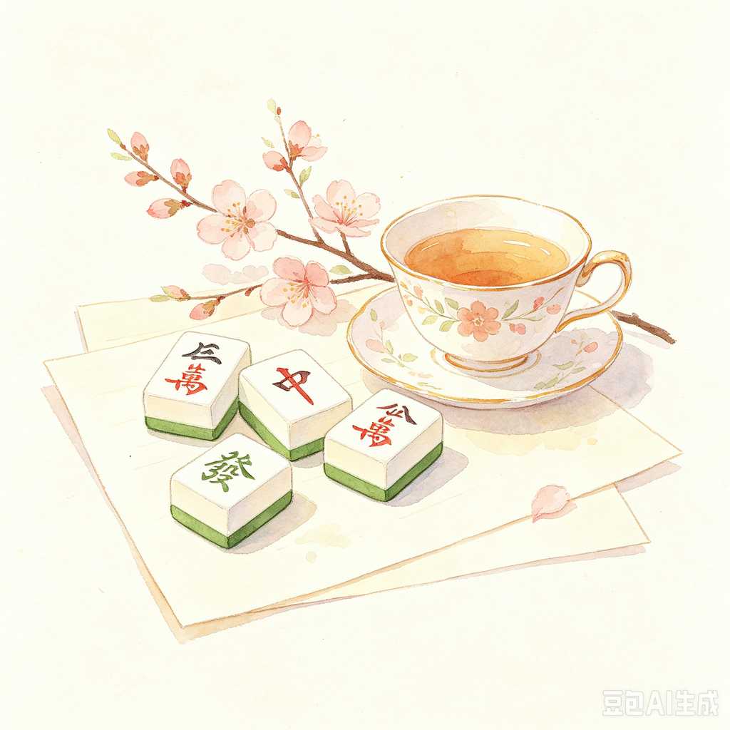 sharp text engraving mahjong tiles